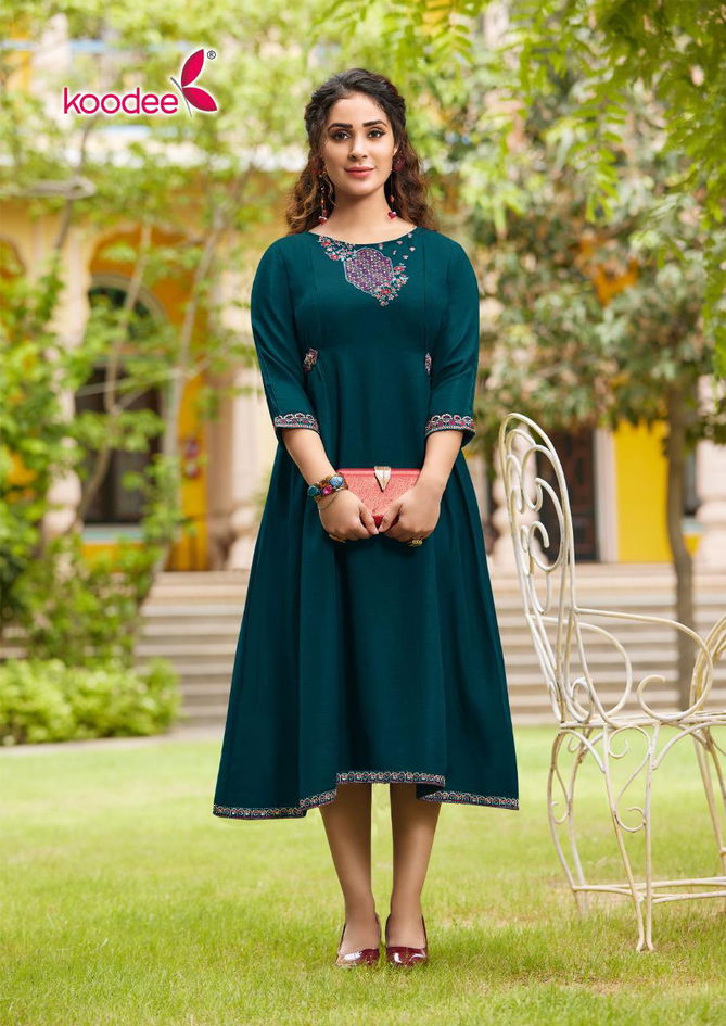 Shine By Koodee Designer Kurtis Catalog